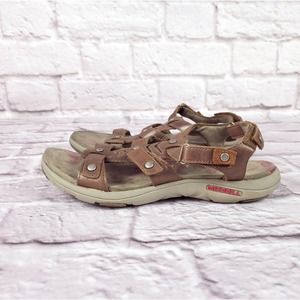 Merrell women's sandals brown size 7 walking